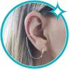 Ear cuff ketting oorring zilver EIP01-01-00961 8720514753224