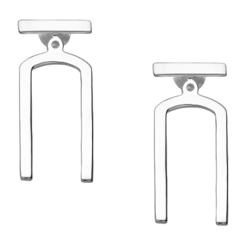 Oorbellen bar dubbel jacket zilver EIP03-01-00711 8720514752319 Oorbellen bar dubbel jacket zilver EIP03-01-00711 8720514752319