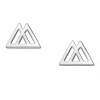 Oorbellen driehoek dubbel zilver EIP03-01-01221 8720514752784