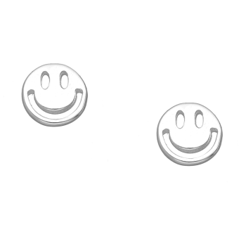 Oorbellen smiley zilver EIP03-01-01311 8720514752920 Oorbellen smiley zilver EIP03-01-01311 8720514752920