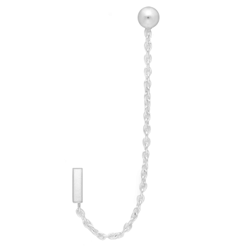 Bar met ketting oorbellen zilver EIP03-01-01411 8720514751558