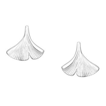 Oorbellen blad ginkgo zilver EIP03-01-01491 8720514753217