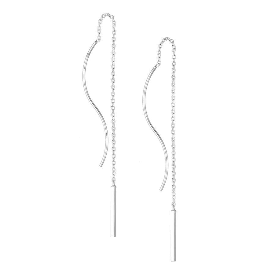 Doortrekoorbellen bar threader zilver EIP07-01-00331 8720514752500