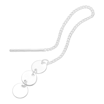 Doortrekoorbellen cirkels triple threader zilver EIP07-01-00411 8720514752807 Doortrekoorbellen cirkels triple threader zilver EIP07-01-00411 8720514752807