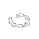 Ear cuff zilver gedraaid EIP01-01-00521 8720514750278