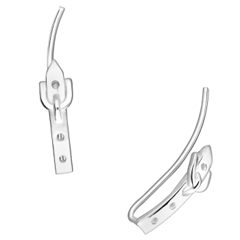Oorklimmers gesp riem van zilver 8720514751176 EIP02-01-00301-1 Oorklimmers gesp riem van zilver 8720514751176 EIP02-01-00301-1
